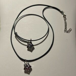 A necklace and bracelet